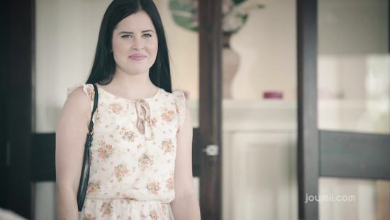 Past the shy looks, brunette is as naughty as they come