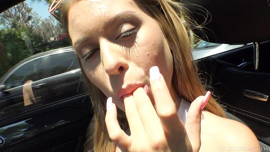 Cock sucking harlot smashed roughly on the floor