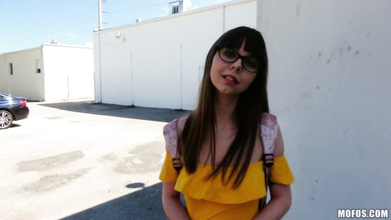 Naughty lovebirds smashing at janitor's closet