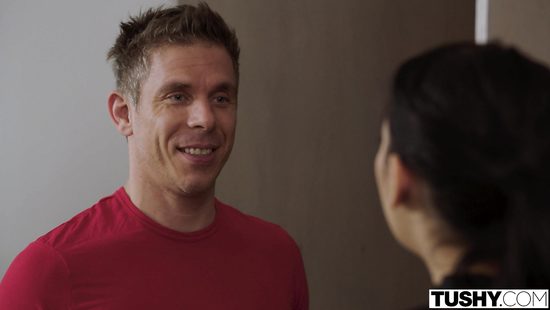 Stud will tear up Gina Valentina's asshole