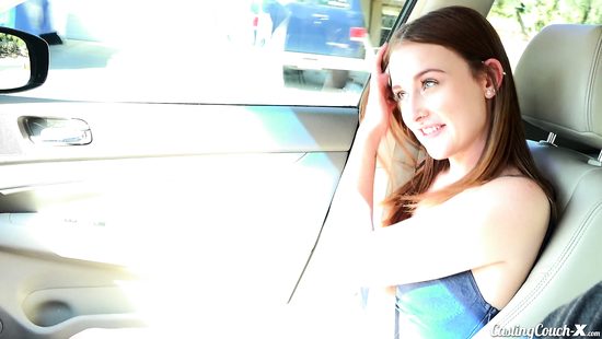 Danni Rivers worshipping huge cock