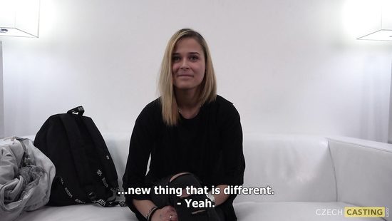 Another amateur fucked on the casting couch