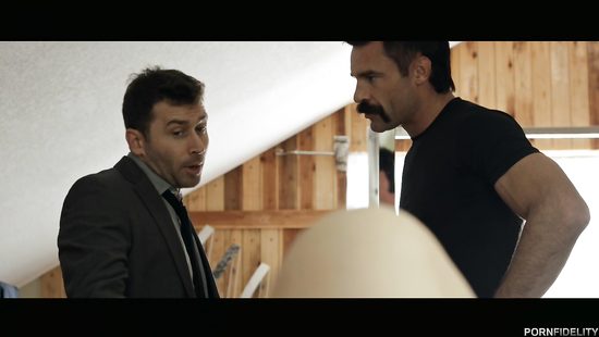 Naughty Lily Love taking on two dudes in MMF