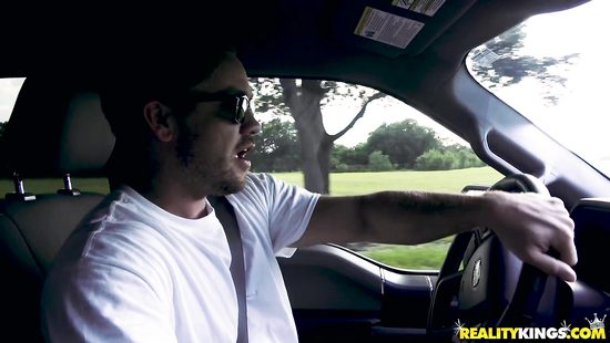 Blonde itching for cock the entire drive home