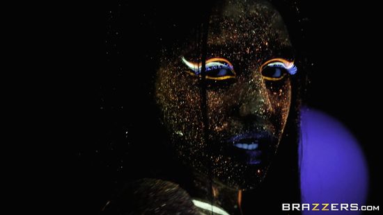 Girl in fishnet stockings fucked in the anus