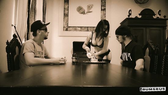 Back seat porn for a superb woman