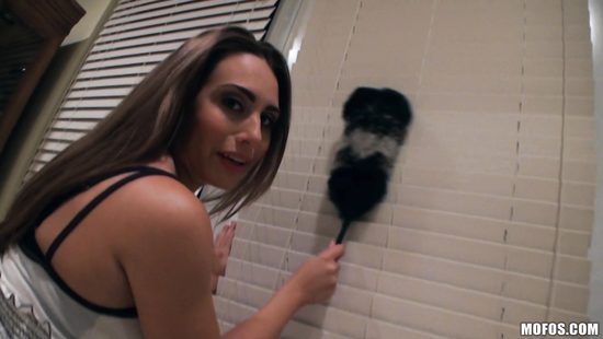 Marvelous nude sex for a maid