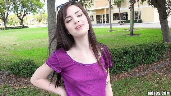 Stud laying babe's plumbing nicely