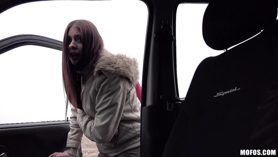 Appealing teen picked up and fucked