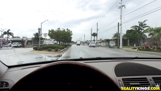 MILF endures huge dick in POV outdoor