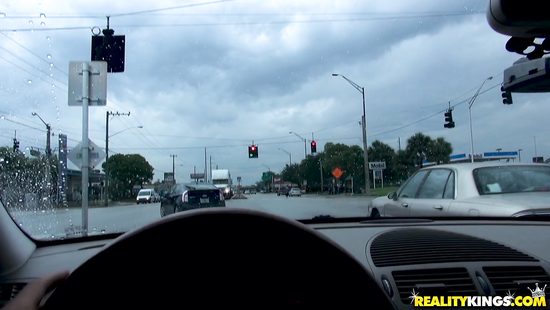 MILF endures huge dick in POV outdoor