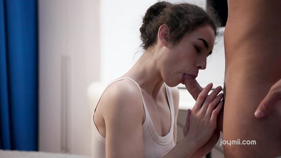 Sweetie moans with endless cock in her twat