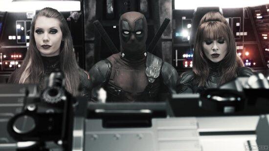 Deadpool's ready to fuck all the black widow's friends