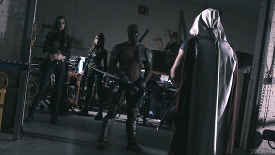 Deadpool's ready to fuck all the black widow's friends