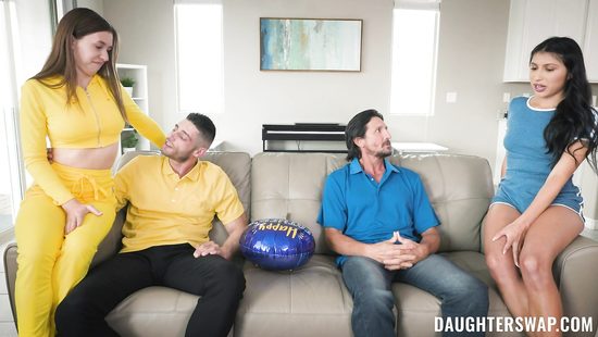 A blow job instead of a father's day greeting