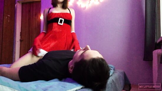 With a Snow Maiden like that, you don't even need Father Christmas