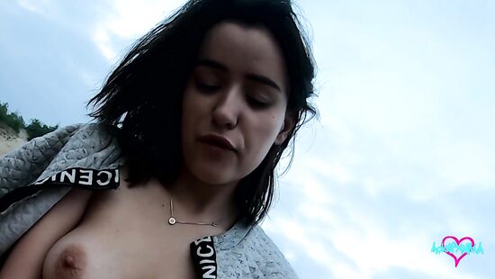 A consolation prize for pussy on the beach