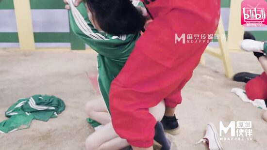 The squid game: biscuit challenge - porn parody