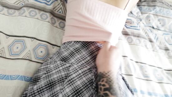 An unexpected surprise between the buns