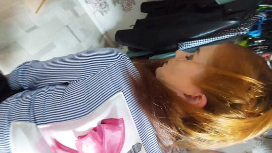 The redhead has no soul, but her mouth and pussy are working