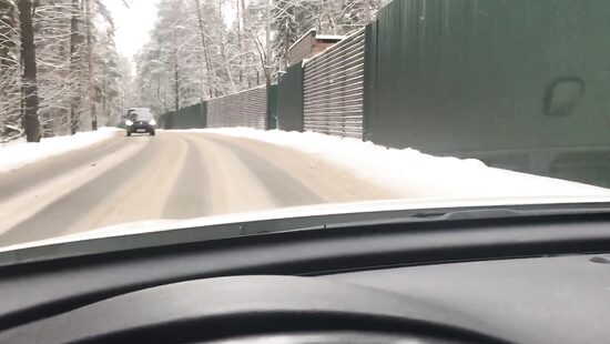 Dangerous New Year's present while driving