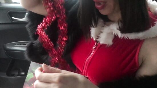 Dangerous New Year's present while driving