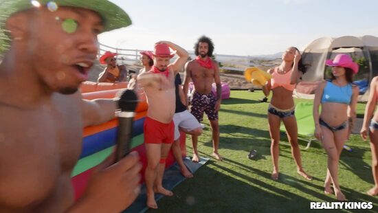 Genius idea to get all the porn stars in one place