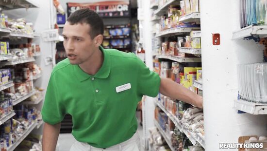 Came in for a sausage, left with cum on her face