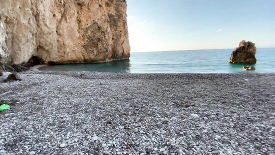 Deserted beach pushes for intimacy