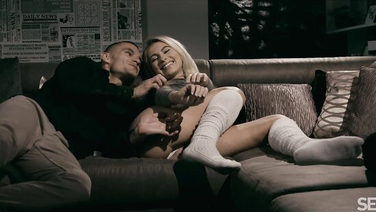 A smile quickly turns to sex