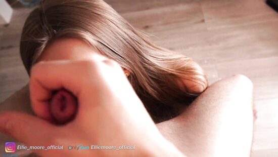 This girl he's ready to lick and fuck right on the kitchen table