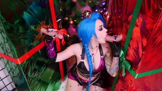 Get in the New Year's spirit with a porno girl