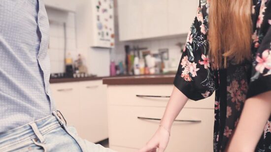 A romantic date starts with an aperitif