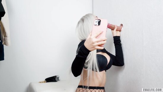 Luck is on the blonde's side today