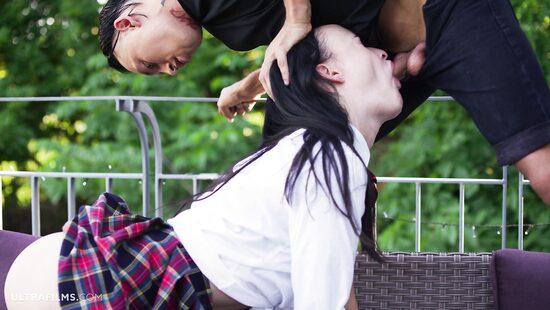 The slut got what she wanted