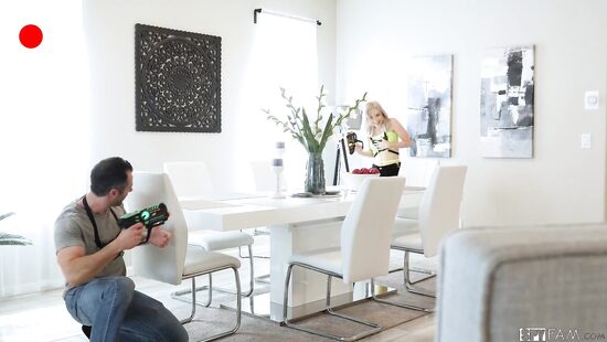 Bro can shoot more than just a laser gun