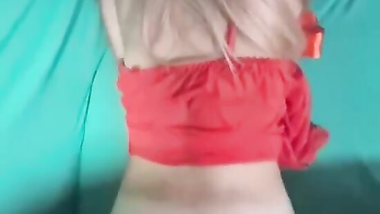 Упругая попка на моем хую.