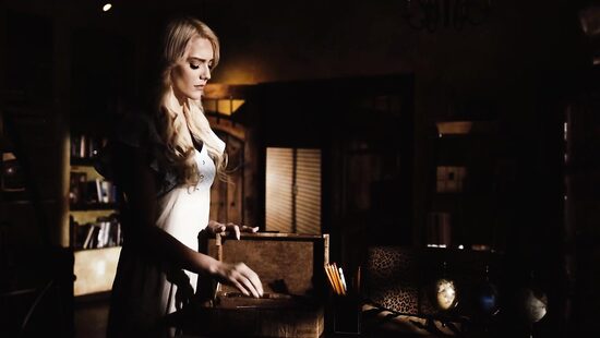 Dark night. Scene one