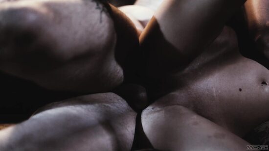 Dark night. Scene one