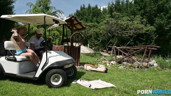 I'll show you how to hit balls in the hole