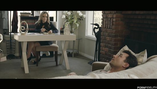 James Deen making Carmen Valentina scream like a little girl