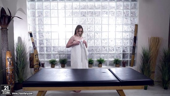 Dick riding anal after seductive massage