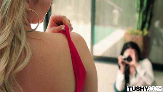 Nude sluts share cock for anal fantasy