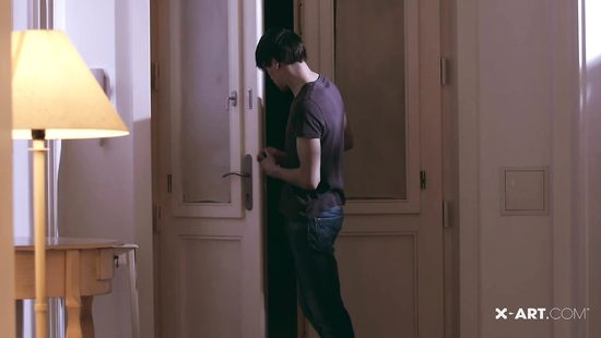 Horny teen is easy to please sexually