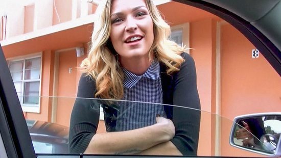 Insolent blonde gets picked up for sex