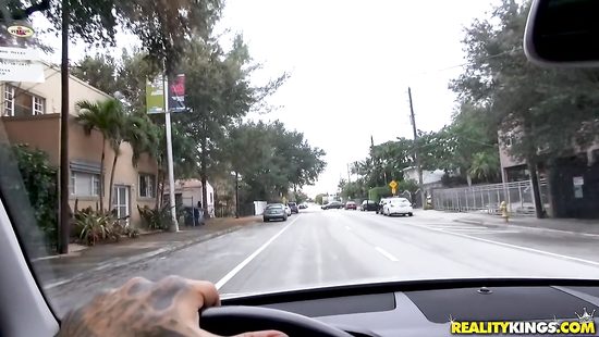 Insolent blonde gets picked up for sex