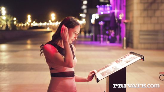 Skinny woman rides trainer's penis