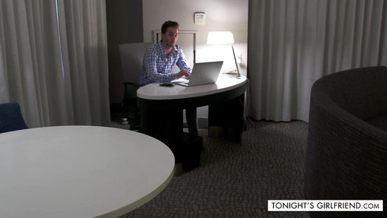 Nude blonde fucked and jizzed on ass