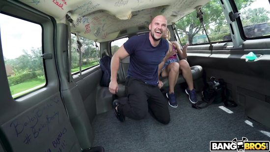 Back seat hard sex for premium Latina