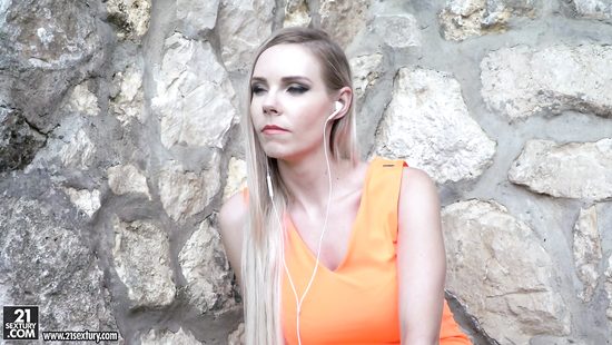 Needy blonde gets the dick harder and deeper